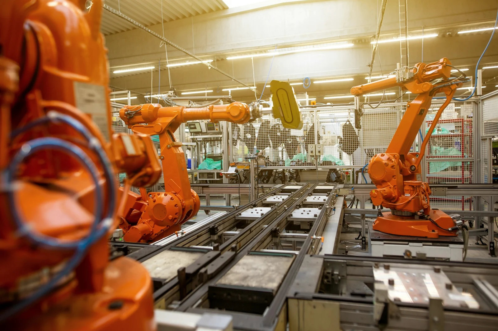 Robotic welding cell photo
